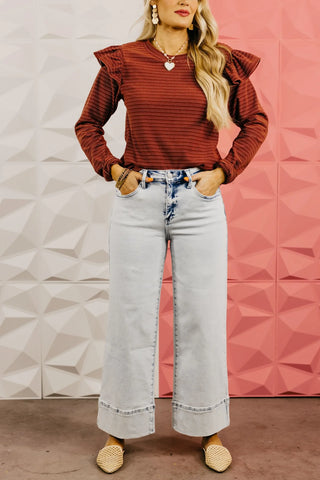 Kancan | Kassie Cropped Wide Leg