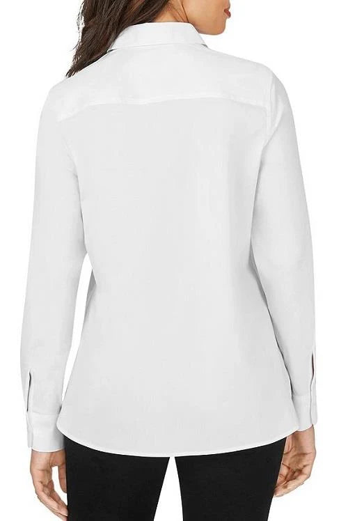 Kylie No Iron Stretch Long Sleeve Shirt I Foxcroft