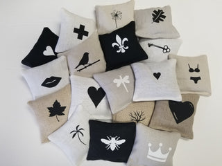 Assorted Linen Lavender Sachets I Pico Charlie Cole