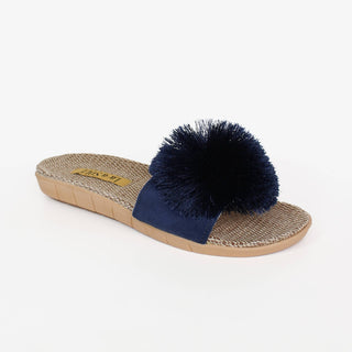 Pom Pom Slides | Navy