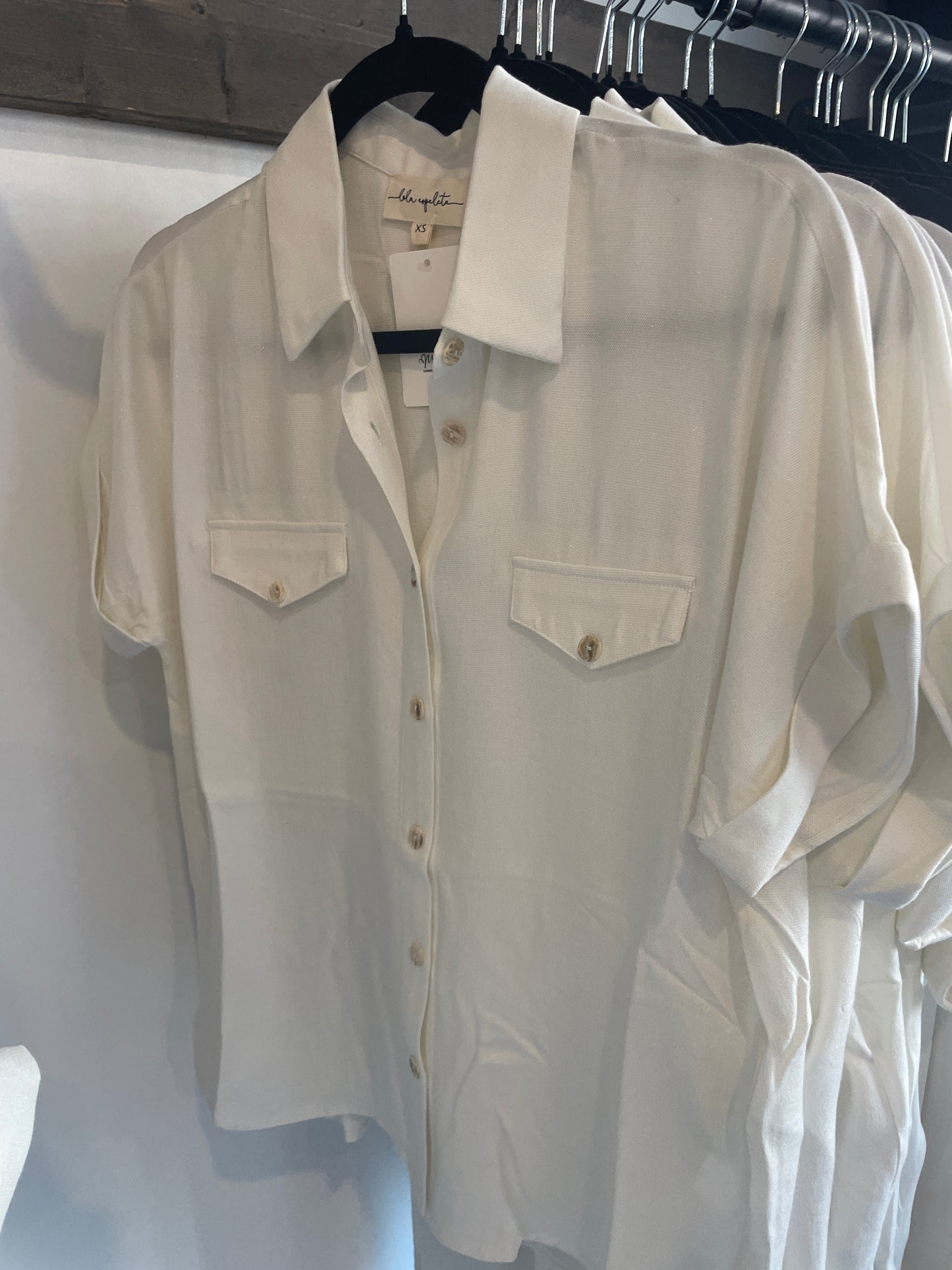 Leisure Blouse in Off-White | Lola Espeleta