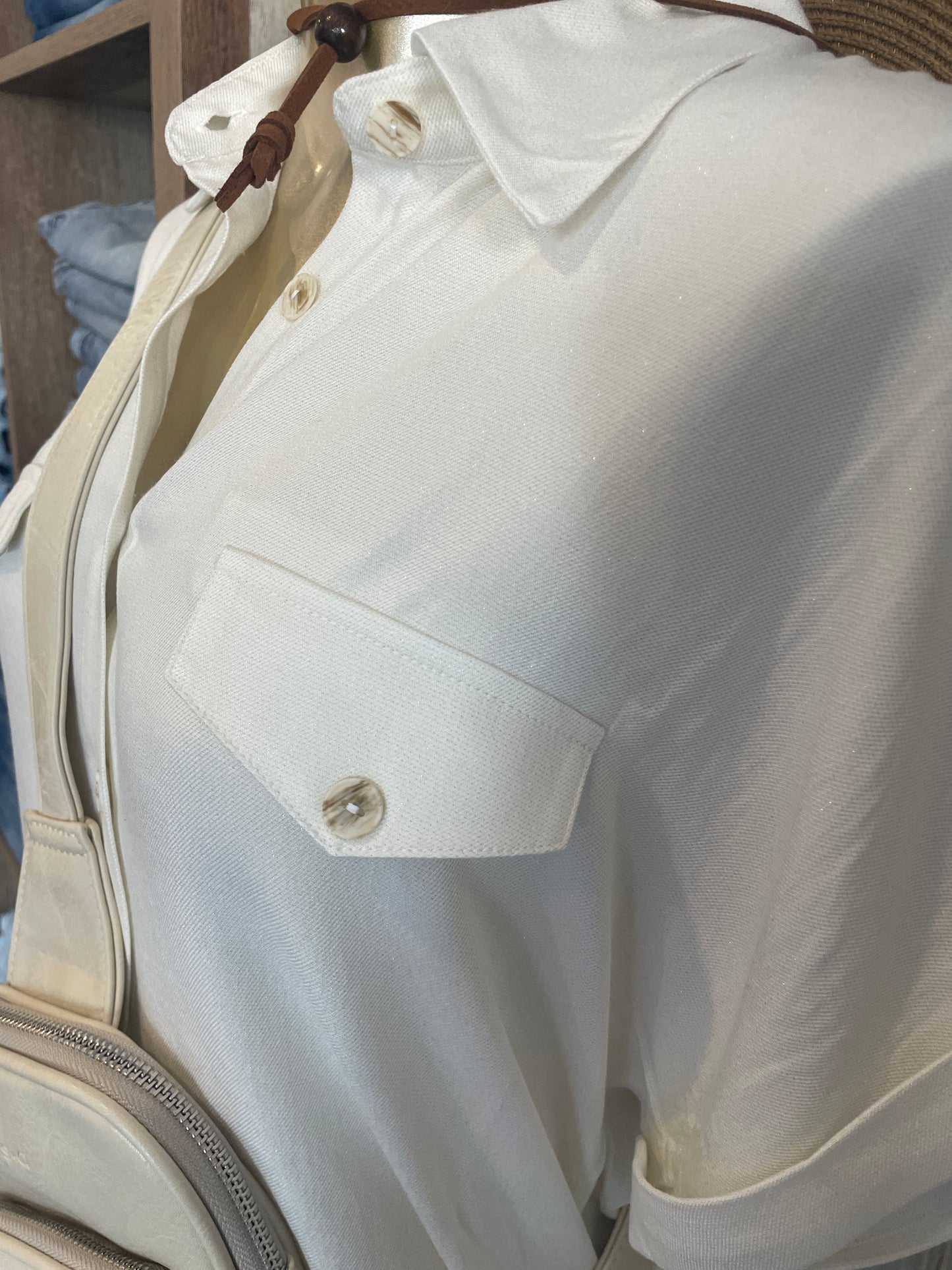 Leisure Blouse in Off-White | Lola Espeleta
