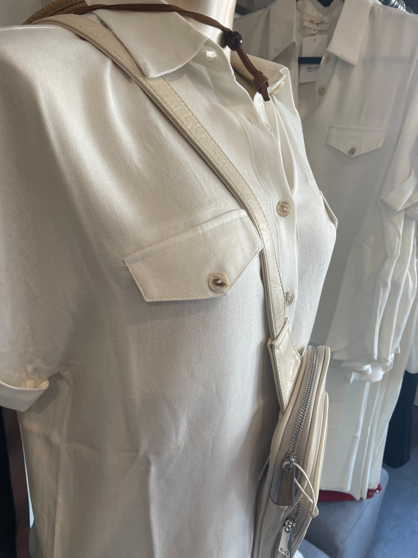 Leisure Blouse in Off-White | Lola Espeleta