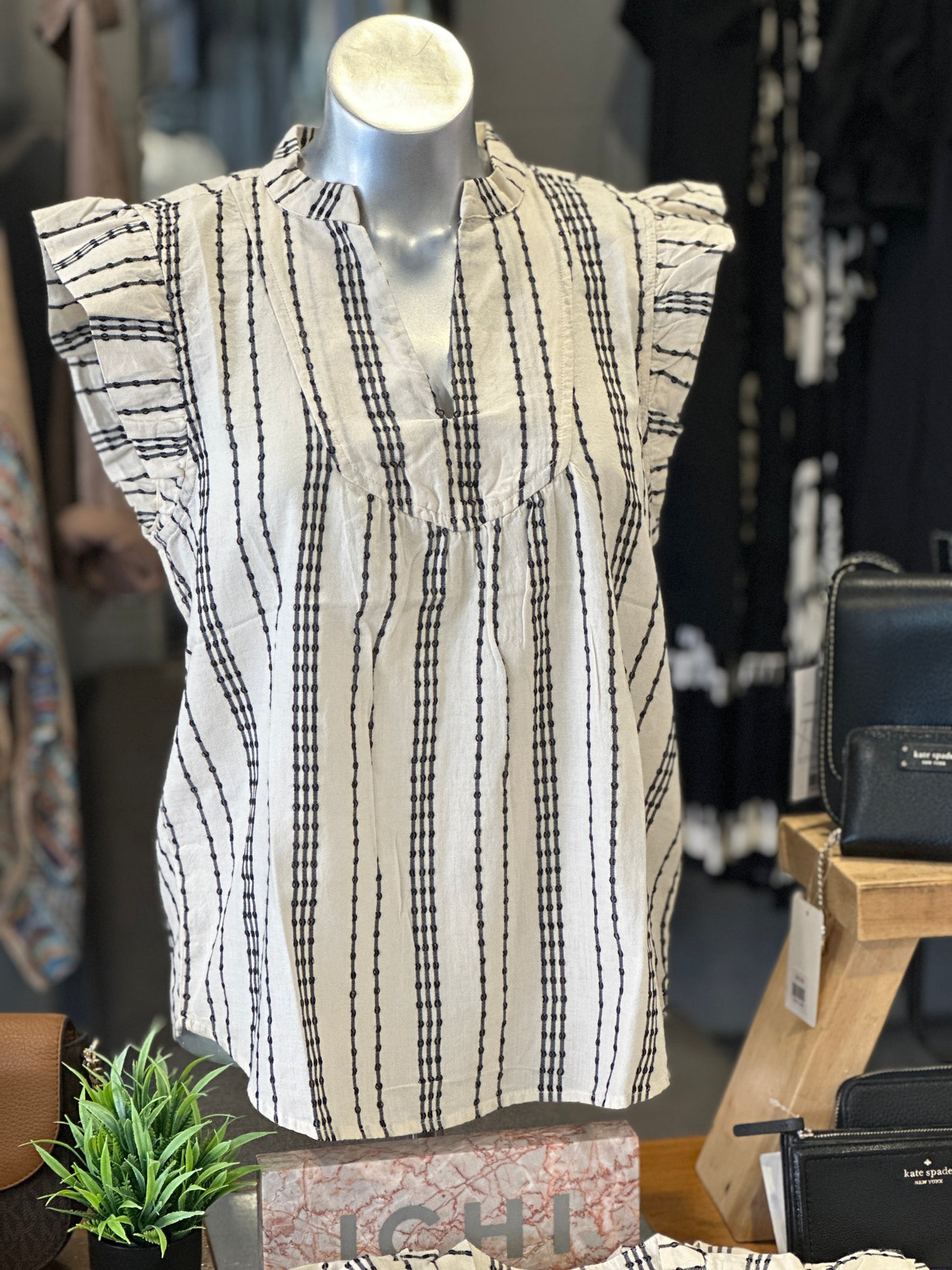 HIJosine Cotton Blouse I ICHI