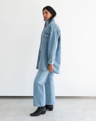 Shania Denim Jacket I Brunette The Label
