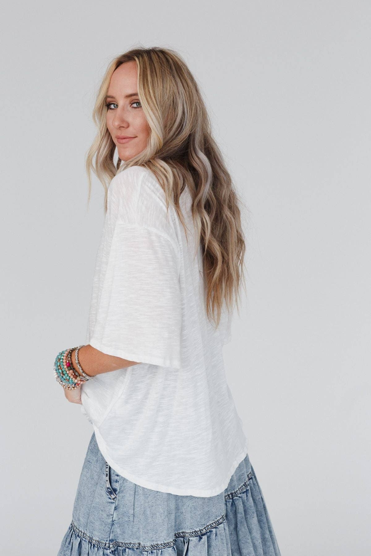 Three Bird Nest Your Favorite Slub Tee Shirt - Natural