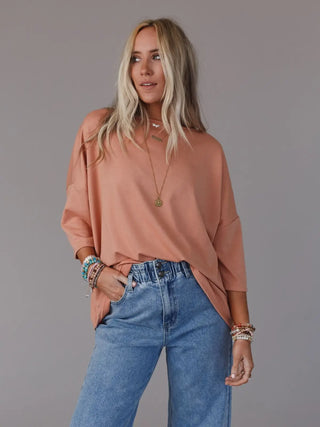 Cozy Cool Oversized Tee