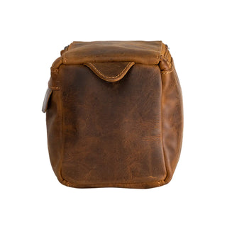 Leather Travel Wash Bag I Greenwood Leather