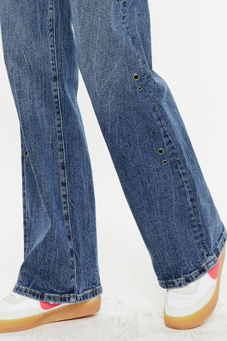 Hailey High Rise 90's Flare I Kancan