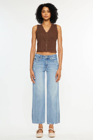 Sonia Mid Rise Straight Jeans
