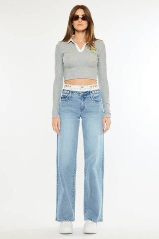 Kancan | Caitlin High Rise Wide Leg