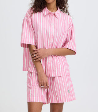 IHIndra Rosie Stripe Button Up