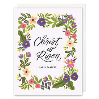 Christ is Risen Easter Card: Single Card