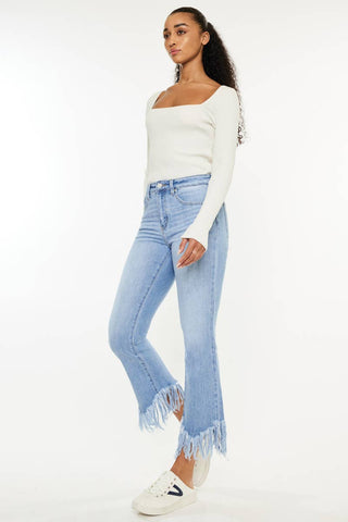 Arla High Rise Boot Cut Jean I Kancan