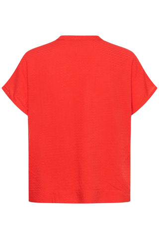 KAgina Blouse - Poppy Red
