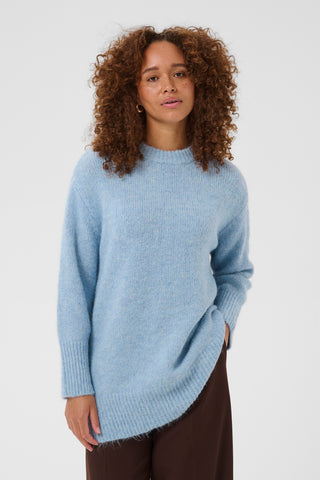 KAciona Pullover | Blue Fog Melange