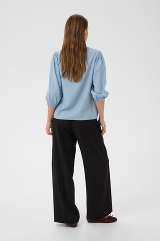 KAalberta Blouse | Blue Fog