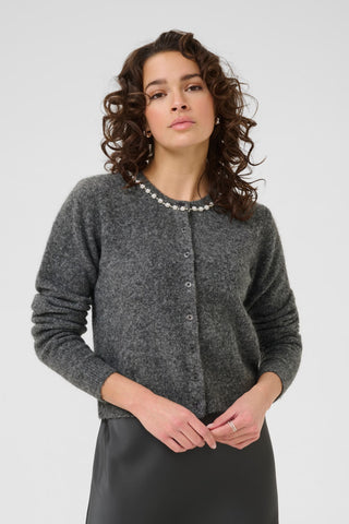 Karoxy Cardigan - Grey I Kaffe