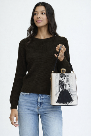 The Vintage Sketch Handbag