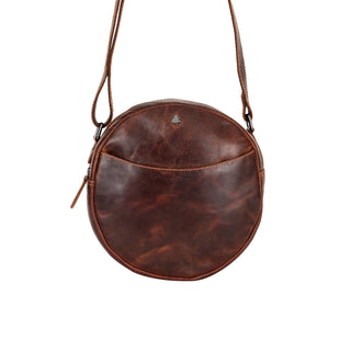 Leather Shoulder Bag - Sandy I Greenwood Leather