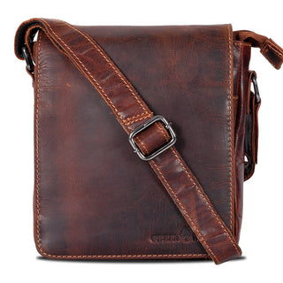 Leather Shoulder Bag Luna I Greenwood Leather