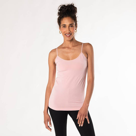 Terrera Essential Bamboo Camisole - Blush/Pink | S-XL