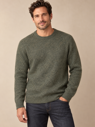 The Pine Twist Crewneck Sweater