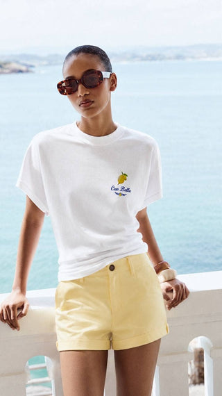 Amalfi "Limoncello & Ciao Bella" Graphic Tee