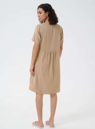 Kamilia Dress in Feather Grey I KAFFE