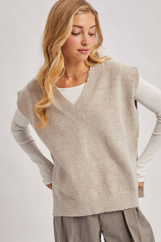 City Layer Oversized Knit Vest