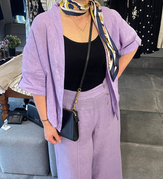 Linen Shrug I Angela Mara