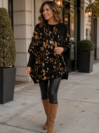 The Mocha Splash Knit Sweater