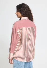 IHLouri Striped Henley Shirt