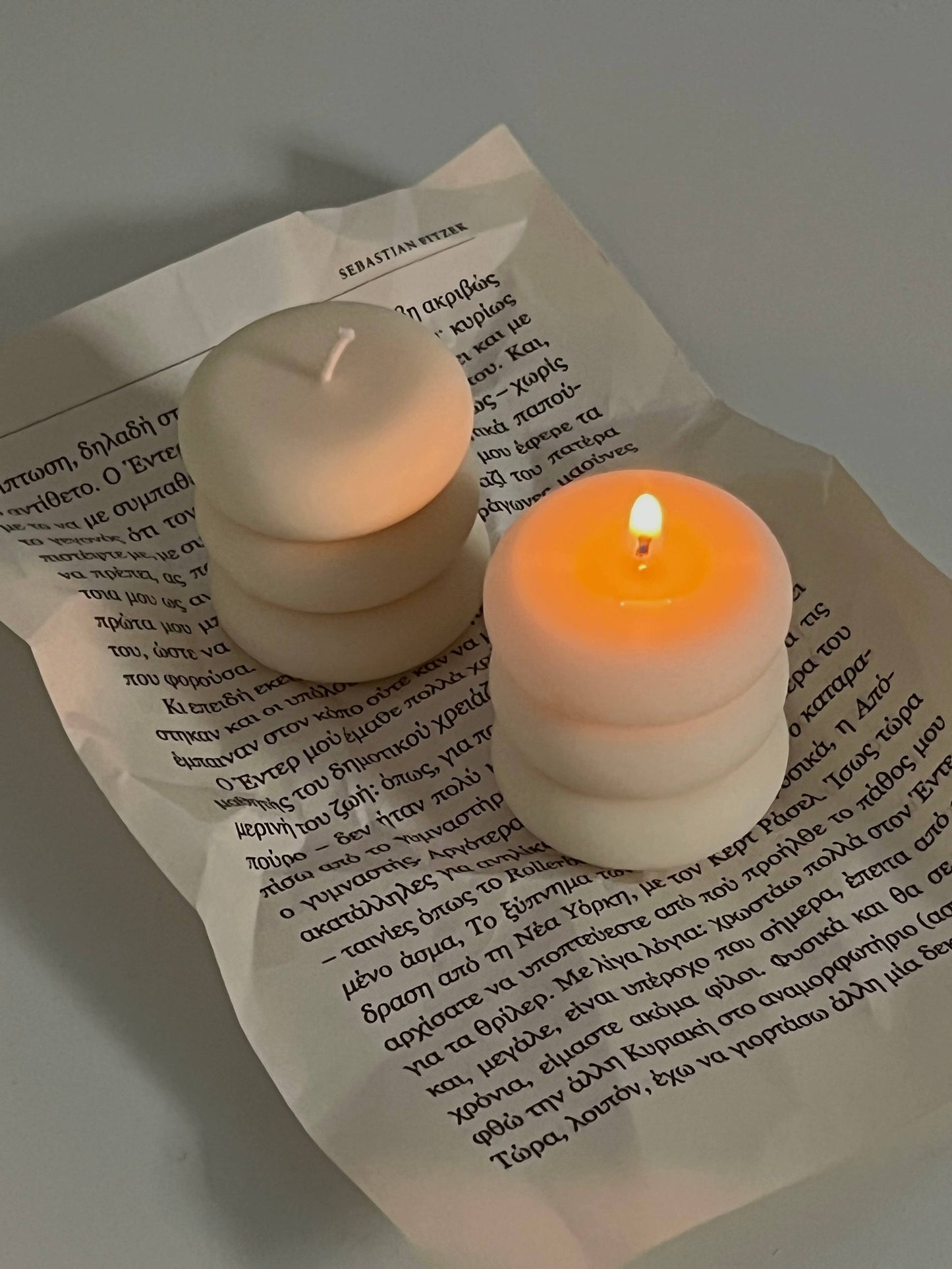 Spherical Column Candle