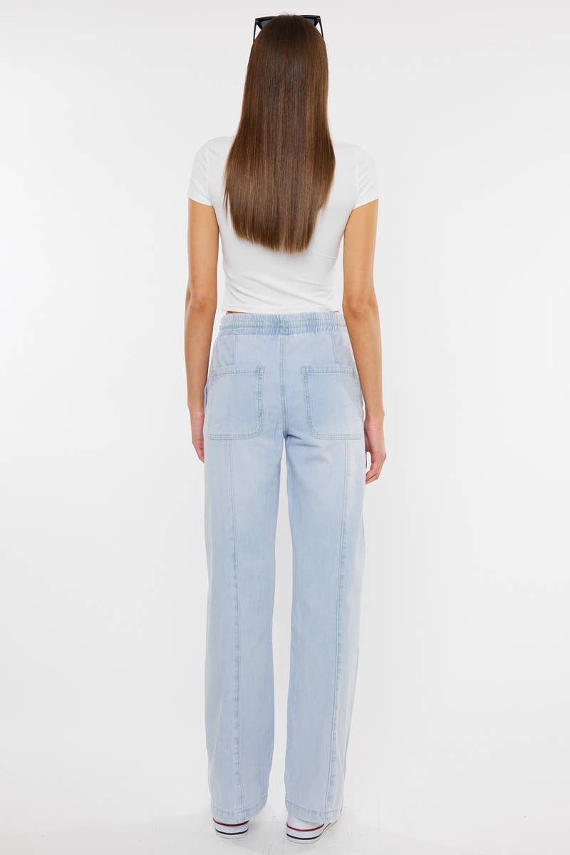 Kancan Alina Ultra High Rise Wide Leg Jeans