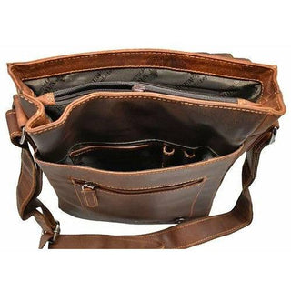 Leather Shoulder Bag Quebec I Greenwood Leather