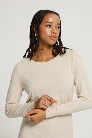 IHrebel Long Sleeve Tshirt | Oatmeal