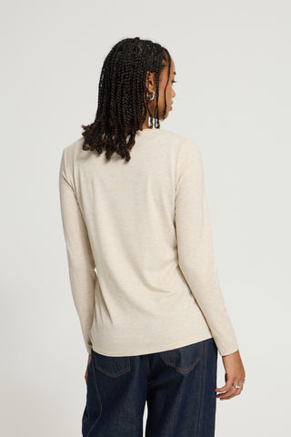 IHrebel Long Sleeve Tshirt | Oatmeal