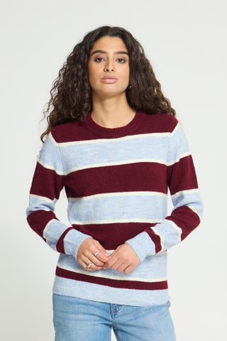 IHedeen Long Sleeve Stripe Sweater