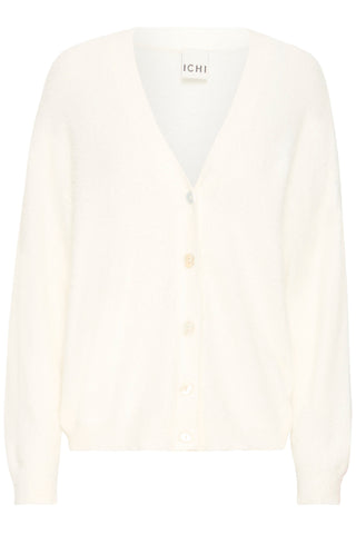 IHBrula Fuzzy Cardigan | Cloud Dancer