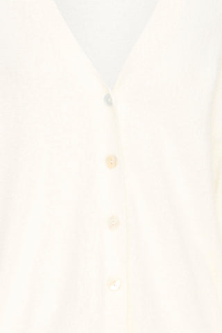 IHBrula Fuzzy Cardigan | Cloud Dancer