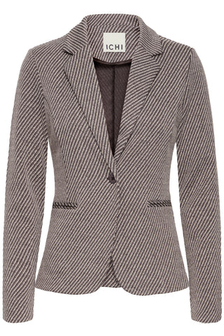 IHkate Twillish Blazer | Java & Almond Milk
