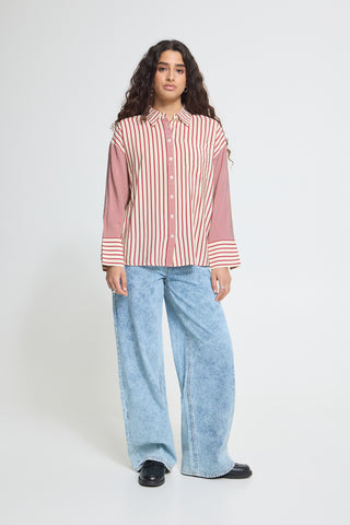 IHLouri Striped Henley Shirt