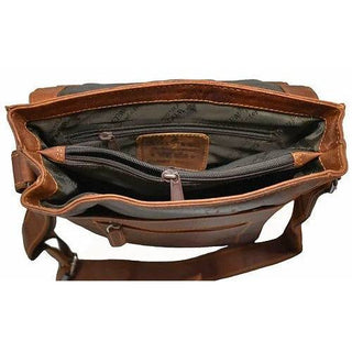 Leather Shoulder Bag Quebec I Greenwood Leather