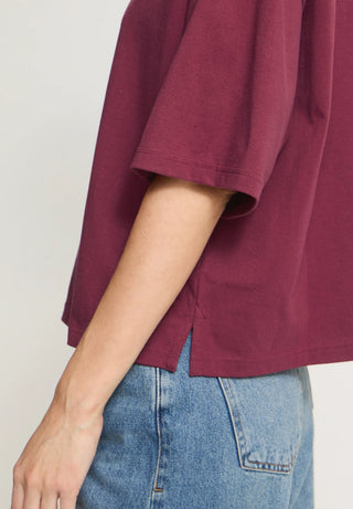 IHpalmer Loose Short Sleeve Boxy Tee