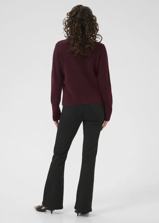 KAniel Crew Neck Pullover - Windsor Wine I Kaffe