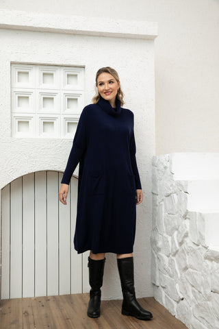 Cozy Chic Maxi Sweater Dress I Orange Fashion Village