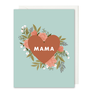 Mama Heart Mother's Day Card: Single Card