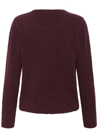 KAniel Crew Neck Pullover - Windsor Wine I Kaffe