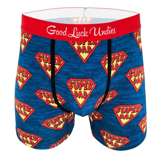 Men's Super Dad Underwear I Good Luck Undies